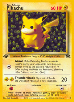 Pikachu - BEZ 1st EDITION