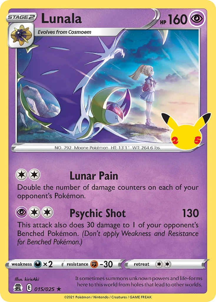 Lunala (CEL 015) – Celebrations – Normal