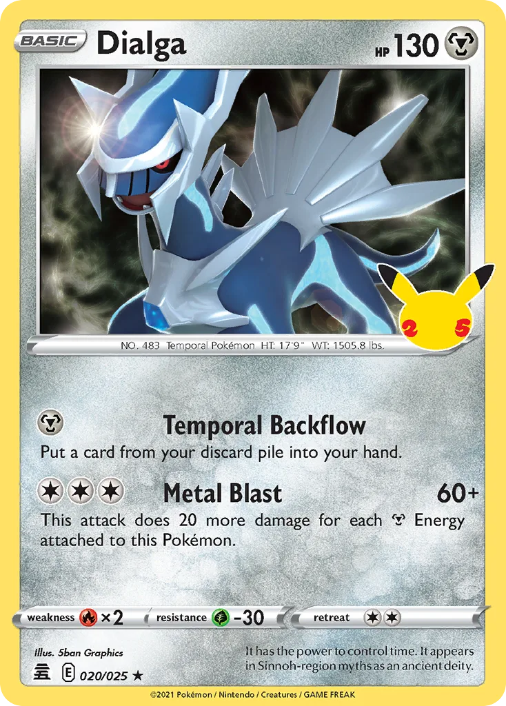 Dialga (CEL 020) – Celebrations – Normal