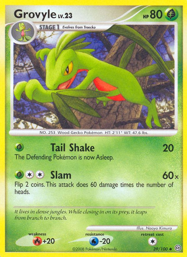 Grovyle (SF 039) – Stormfront – Normal