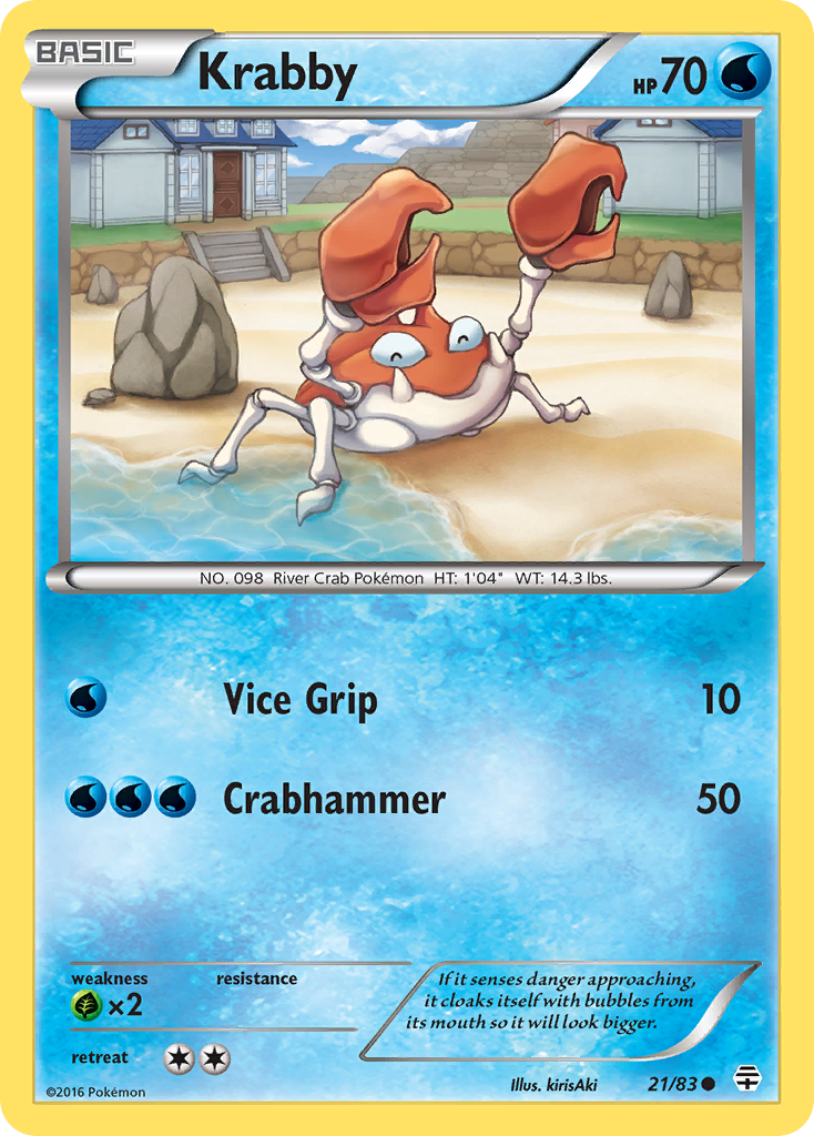 Krabby (GEN 021) – Generations – Normal