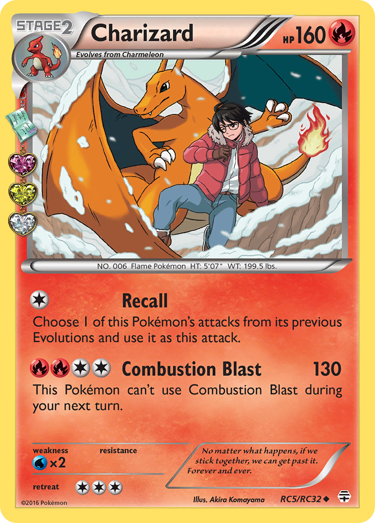 Charizard (GEN RC5) – Generations – Normal