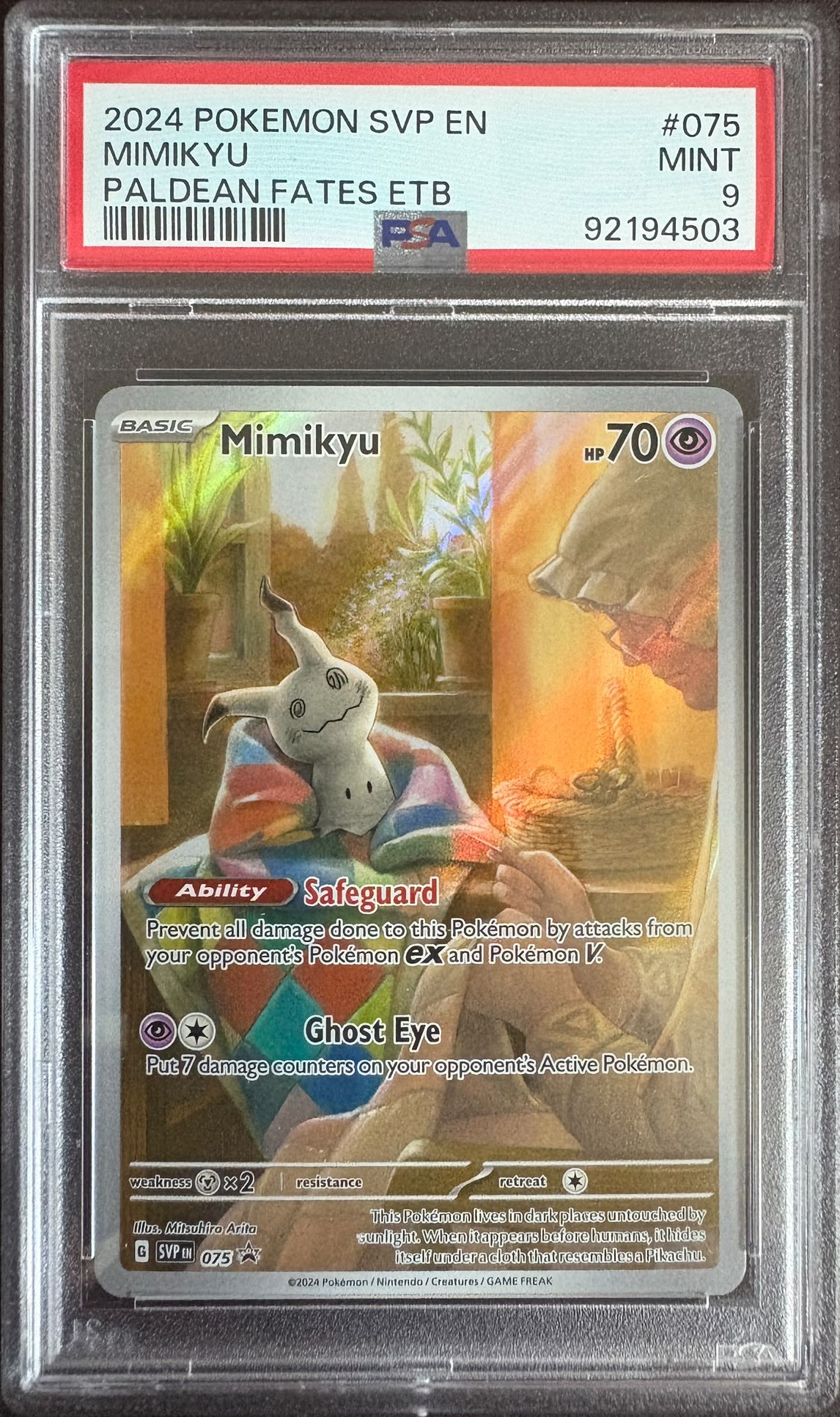 Mimikyu - PSA 9