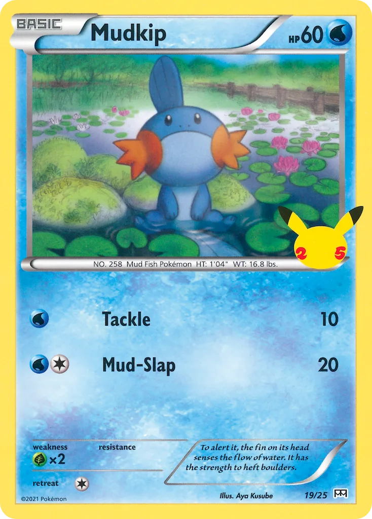 Mudkip (mcd21 019) – McDonald's Collection 2021 – Normal
