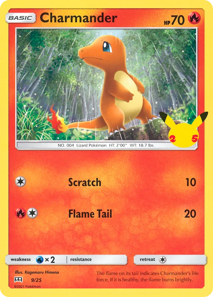 Charmander (mcd21 009) – McDonald's Collection 2021 – Normal