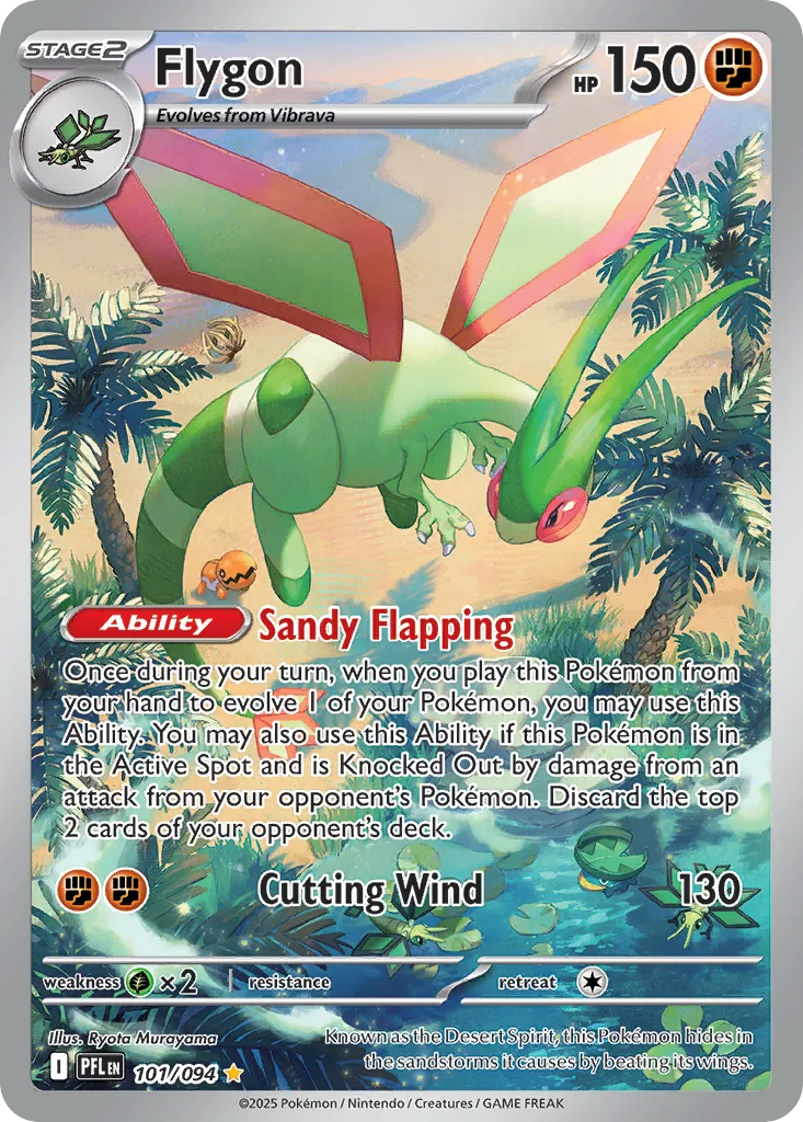 Flygon (PFL 101) – Phantasmal Flames – Normal