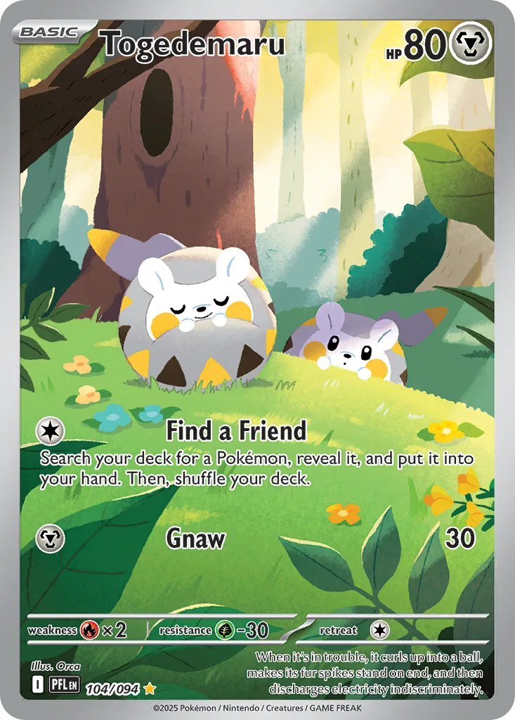 Togedemaru (PFL 104) – Phantasmal Flames – Normal