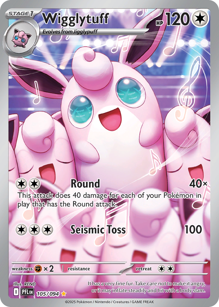 Wigglytuff (PFL 105) – Phantasmal Flames – Normal