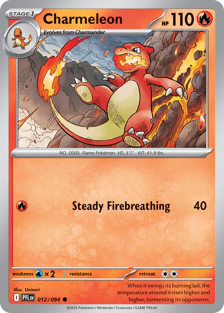Charmeleon • Phantasmal Flames • Normal
