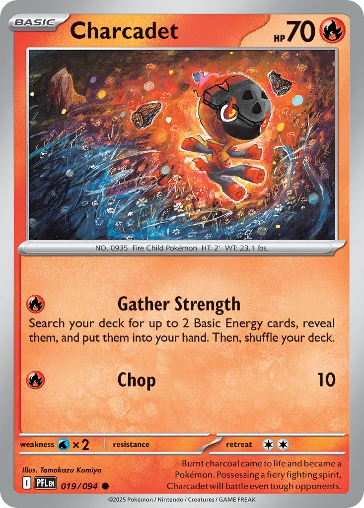 Charcadet (PFL 019) – Phantasmal Flames – Normal