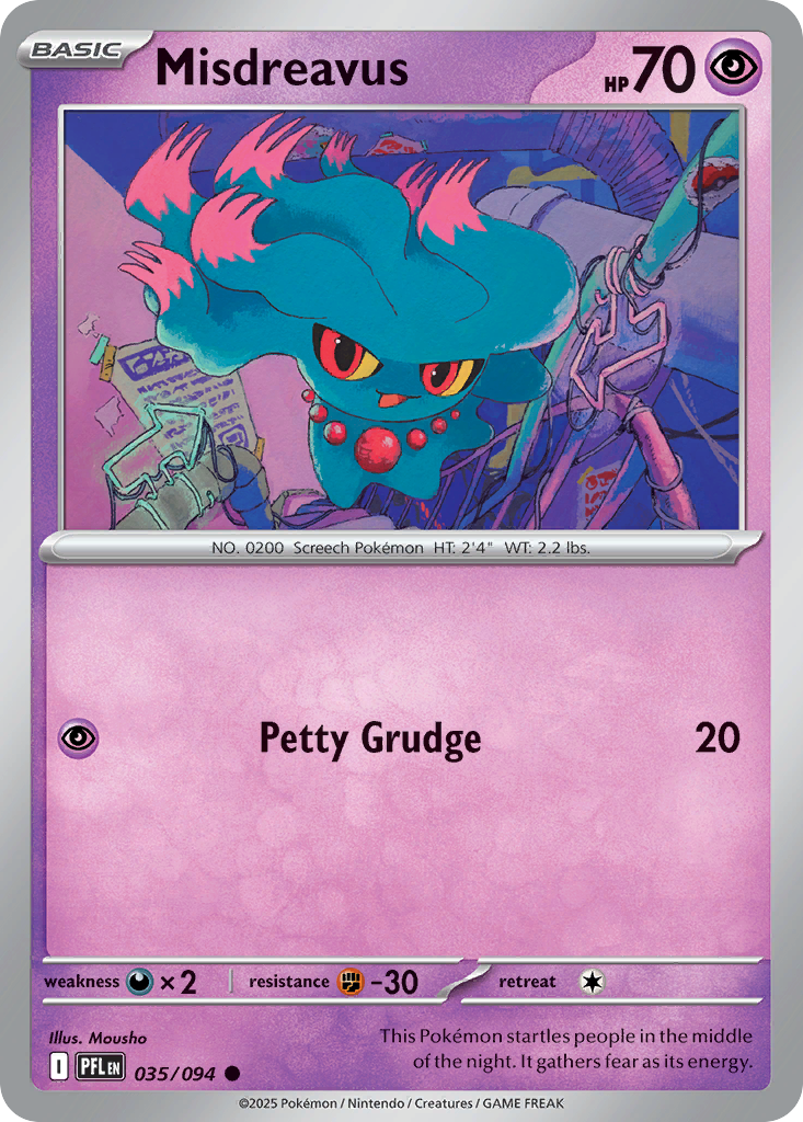 Misdreavus • Phantasmal Flames • Normal