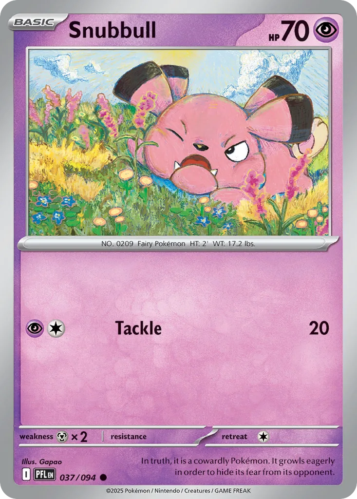 Snubbull (PFL 037) – Phantasmal Flames – Normal