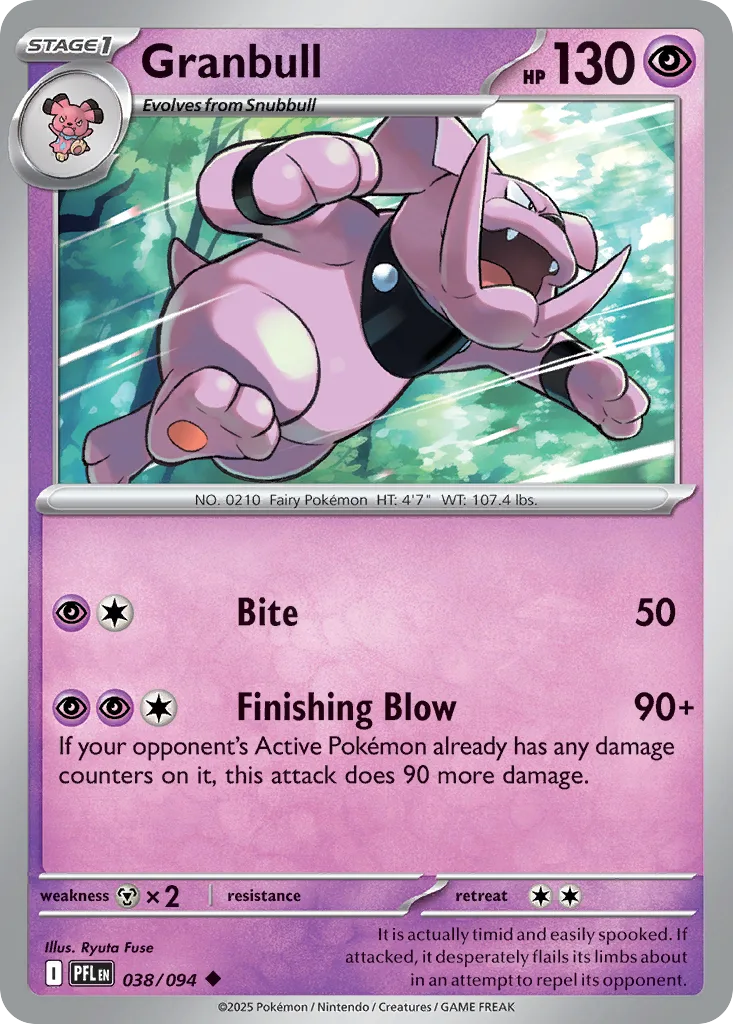 Granbull (PFL 038) – Phantasmal Flames – Normal