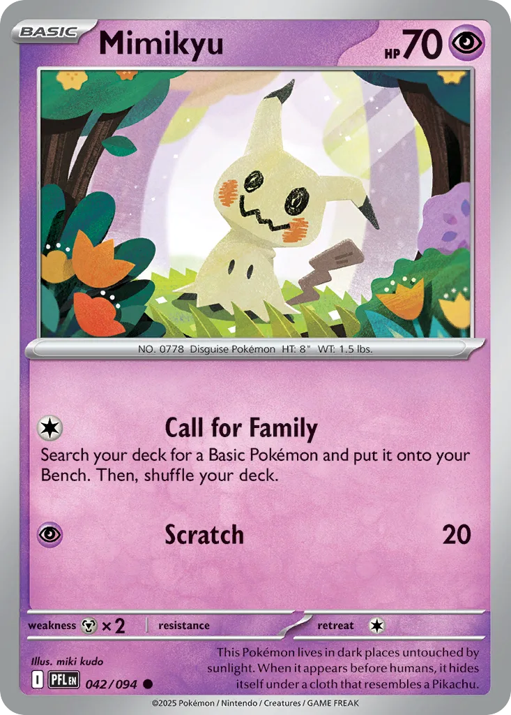 Mimikyu (PFL 042) – Phantasmal Flames – Normal