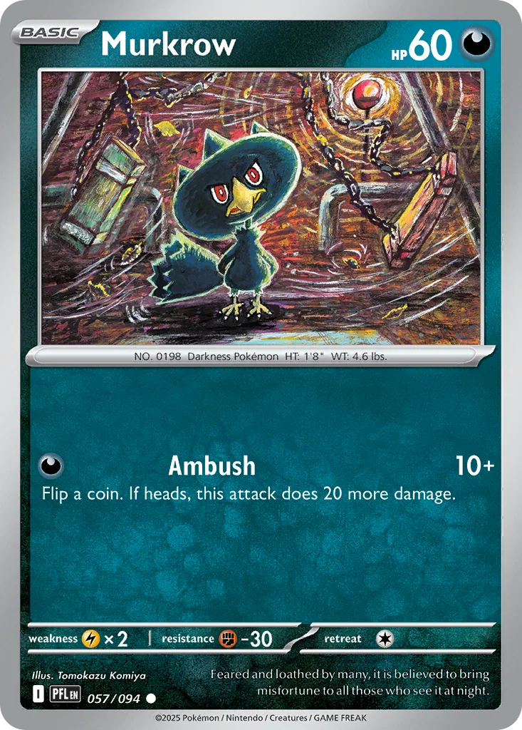 Murkrow (PFL 057) – Phantasmal Flames – Normal