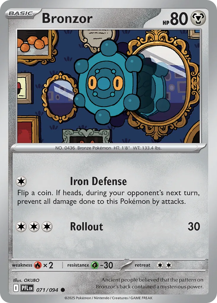 Bronzor (PFL 071) – Phantasmal Flames – Normal