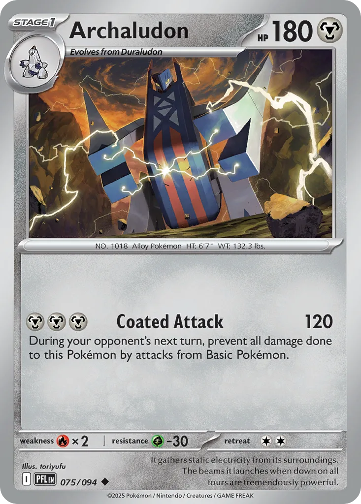 Archaludon (PFL 075) – Phantasmal Flames – Normal