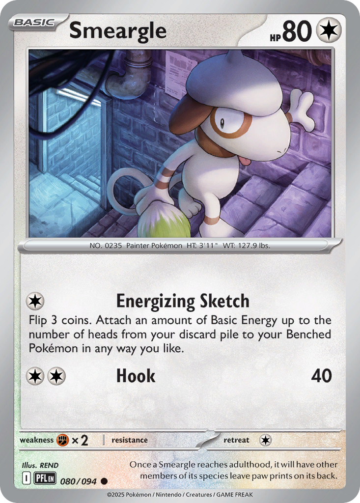 Smeargle • Phantasmal Flames • Normal