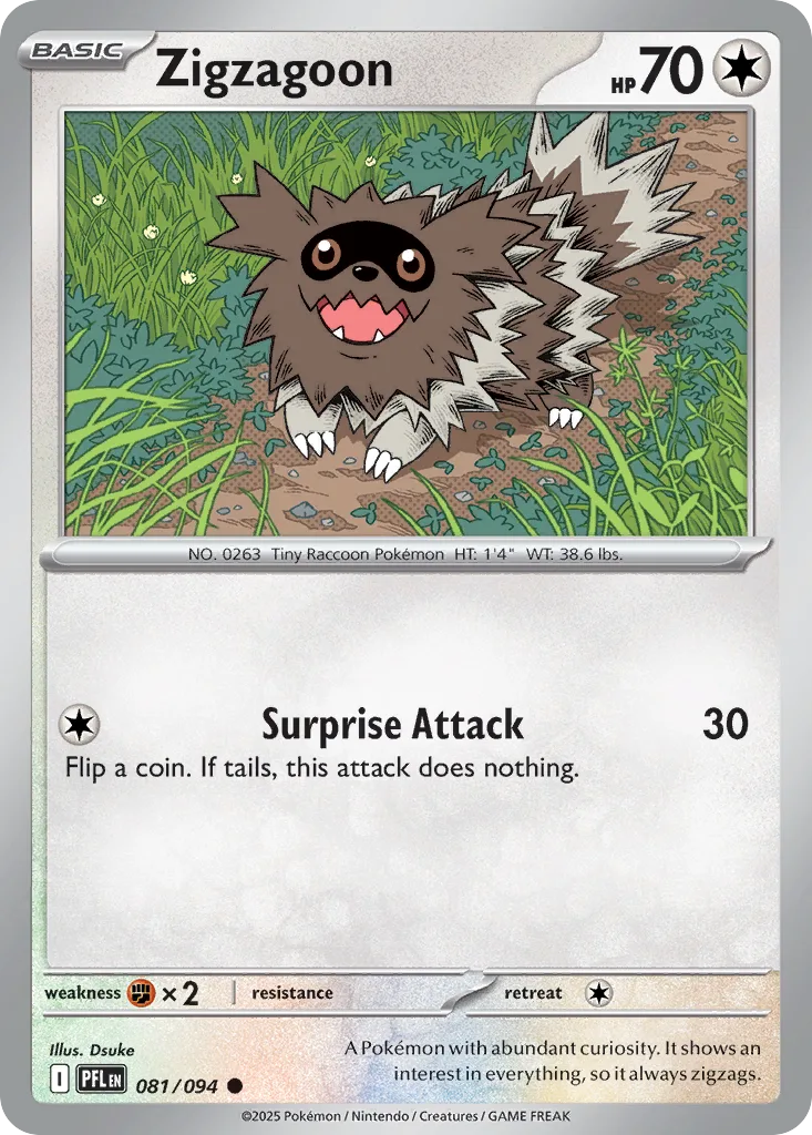 Zigzagoon (PFL 081) – Phantasmal Flames – Normal