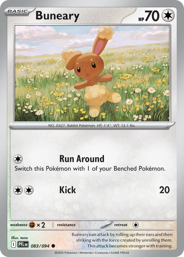 Buneary (PFL 083) – Phantasmal Flames – Normal