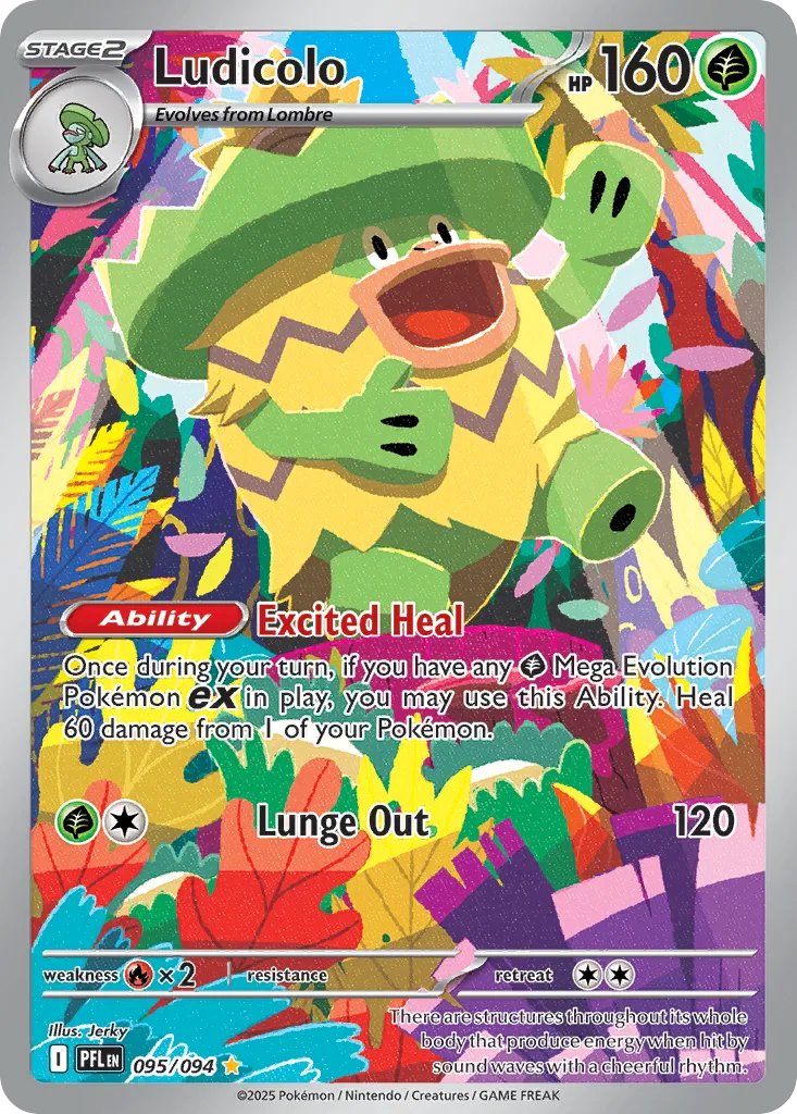 Ludicolo (PFL 095) – Phantasmal Flames – Normal