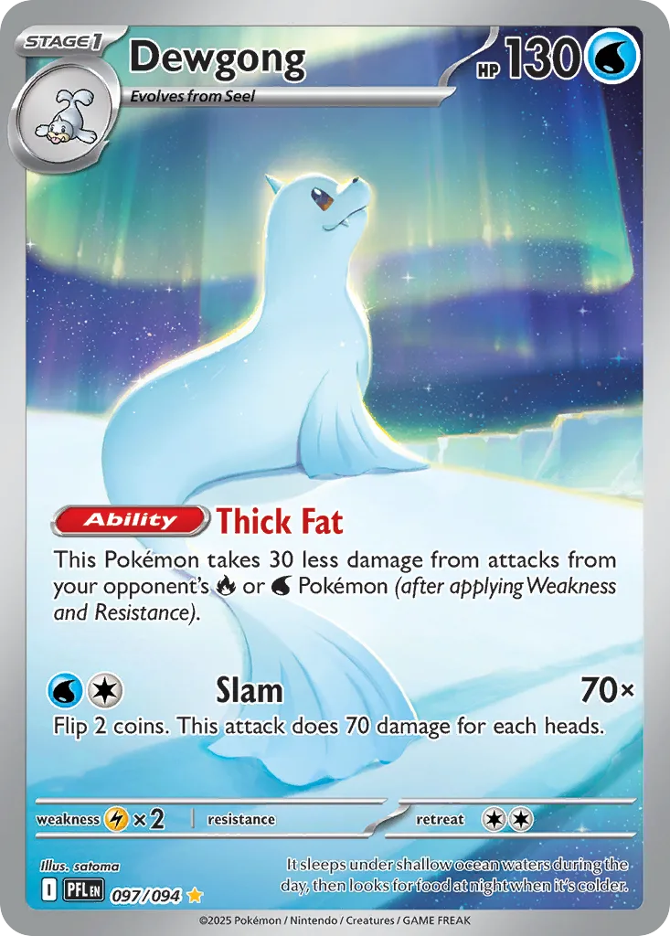 Dewgong (PFL 097) – Phantasmal Flames – Normal