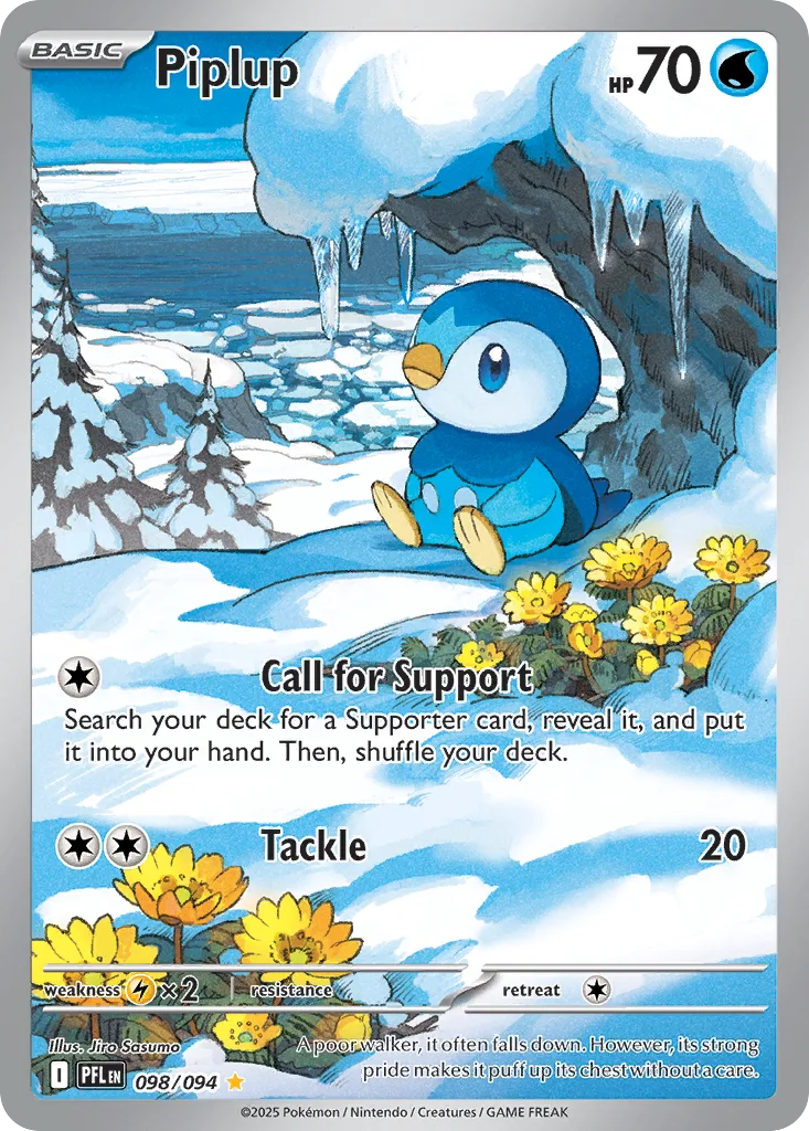 Piplup (PFL 098) – Phantasmal Flames – Normal