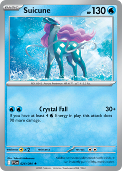 Suicune - HOLO – Phantasmal Flames – Normal