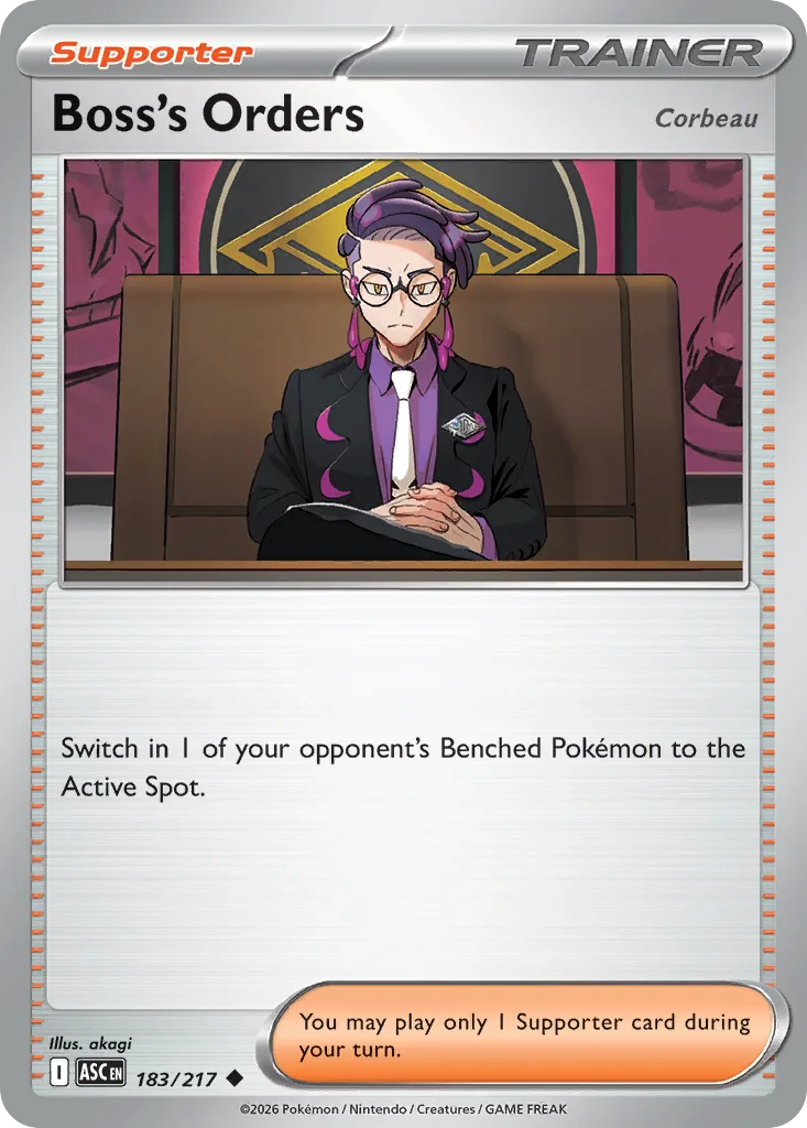 Boss's Orders (ASC 183) – Ascended Heroes – Normal