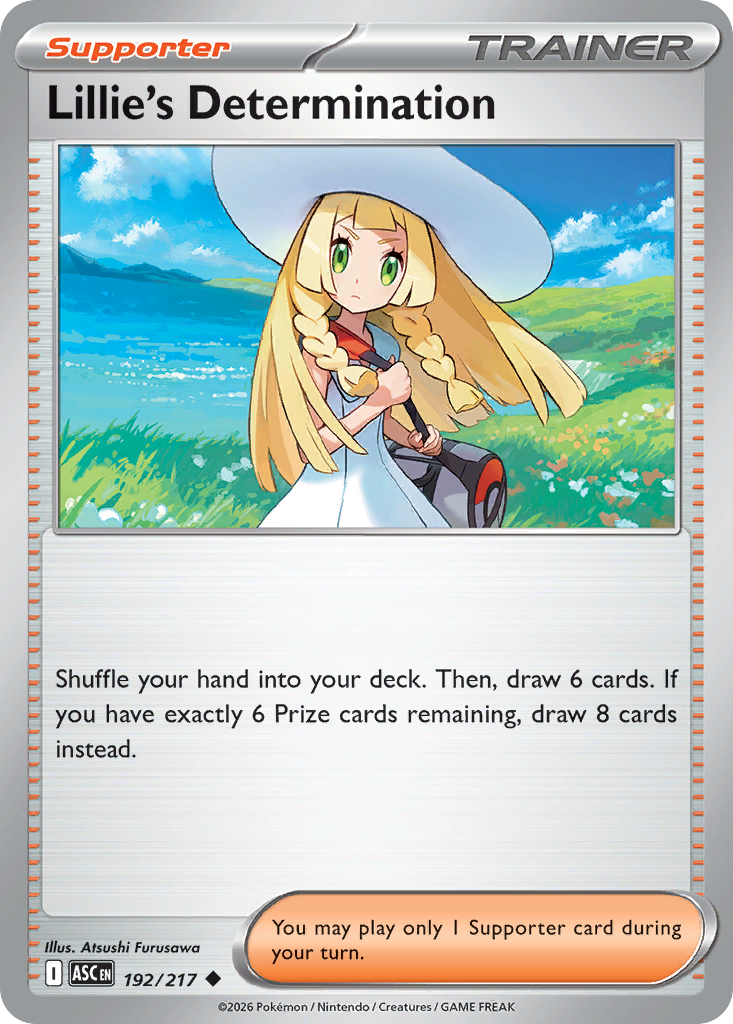 Lillie's Determination (ASC 192) – Ascended Heroes – Normal