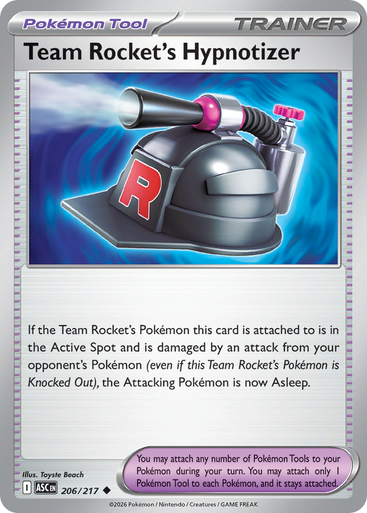Team Rocket's Hypnotizer (ASC 206) – Ascended Heroes – Normal