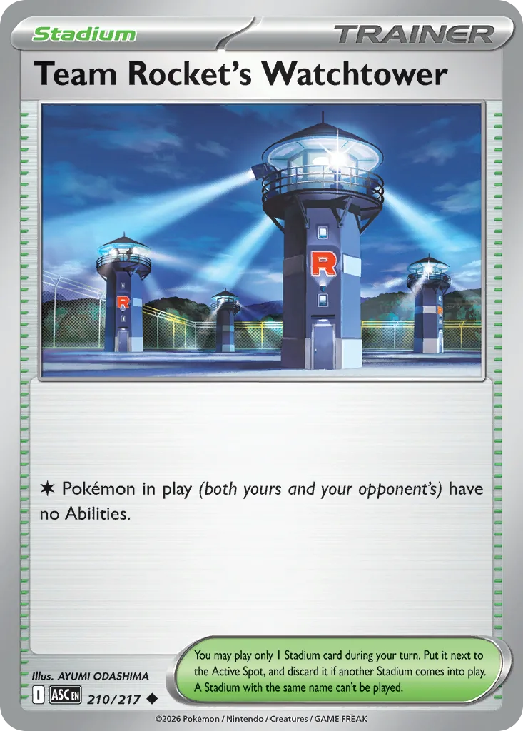 Team Rocket's Watchtower (ASC 210) – Ascended Heroes – Normal