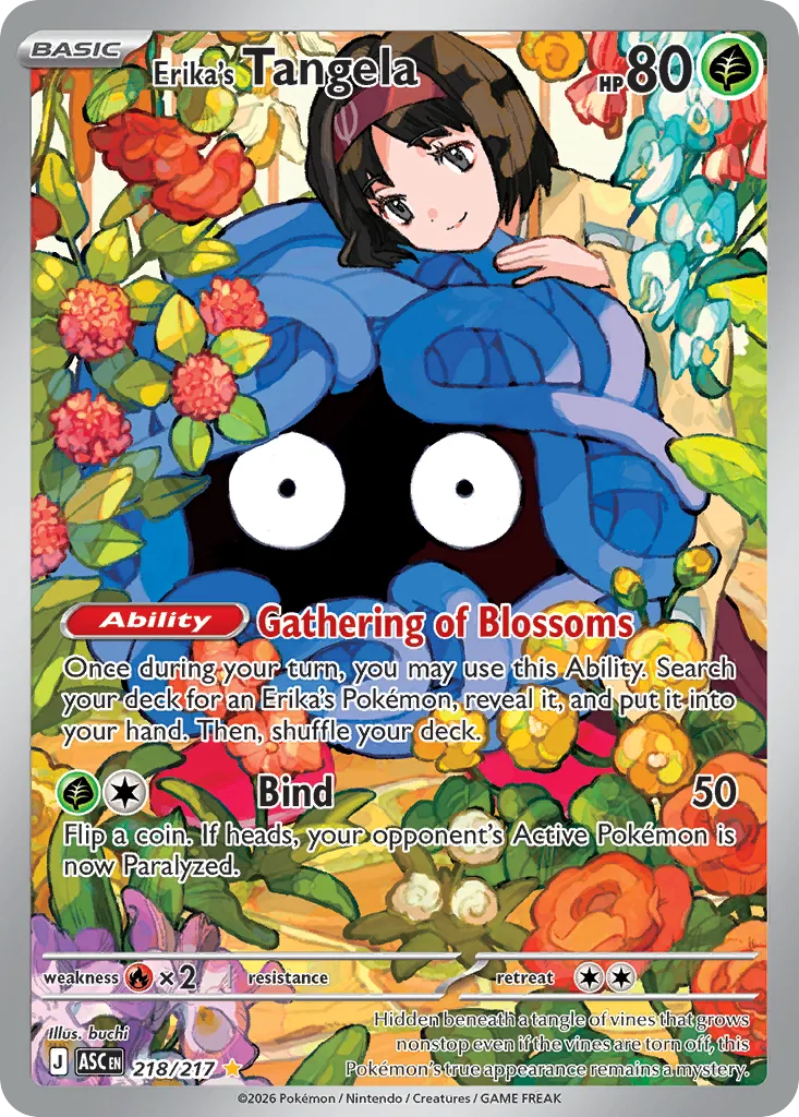 Erika's Tangela (ASC 218) – Ascended Heroes – Normal