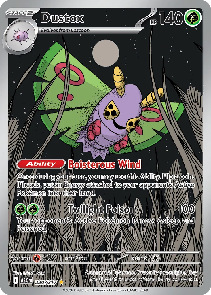 Dustox (ASC 220) – Ascended Heroes – Normal