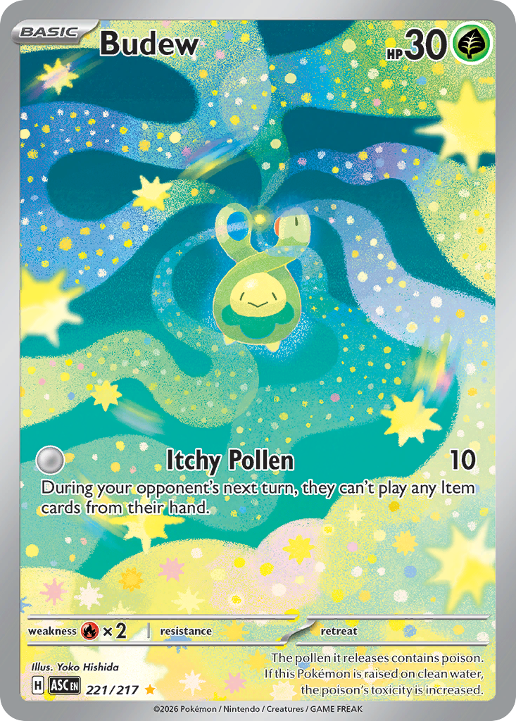 Budew (ASC 221) – Ascended Heroes – Normal