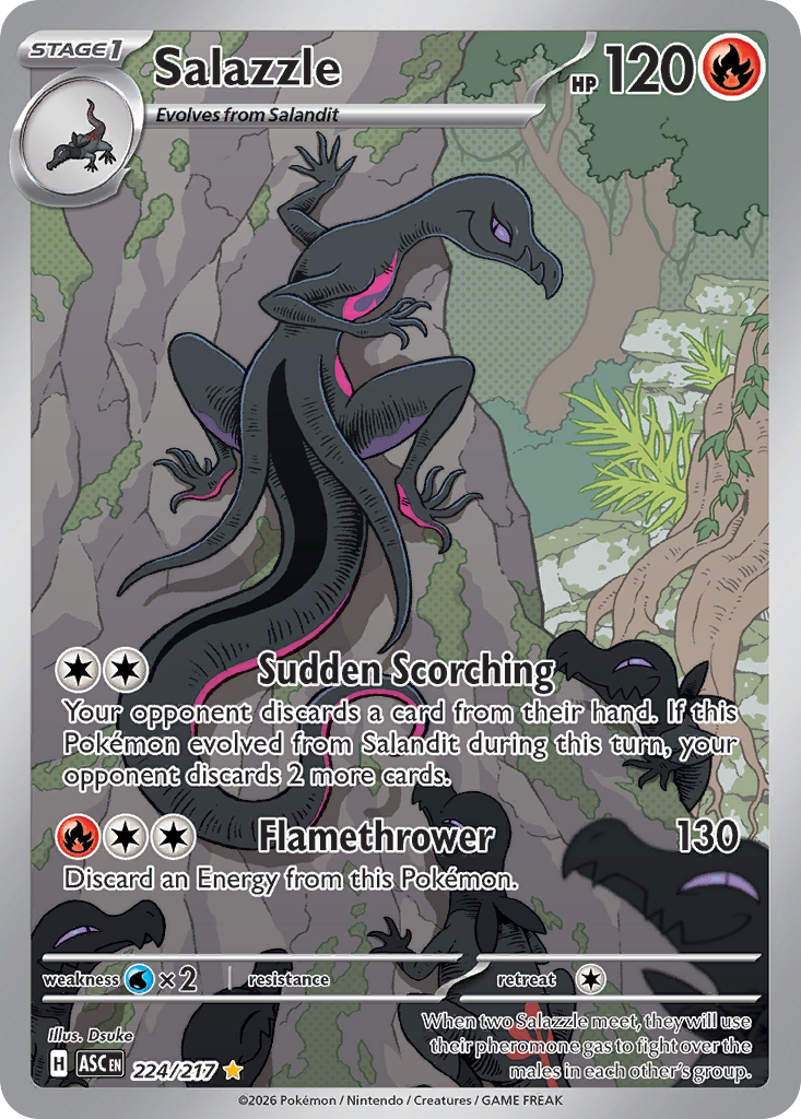 Salazzle (ASC 224) – Ascended Heroes – Normal