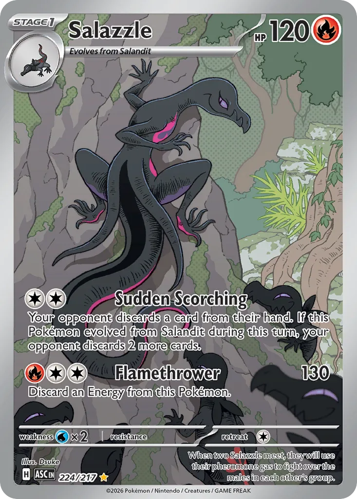 Salazzle (ASC 224) – Ascended Heroes – Normal
