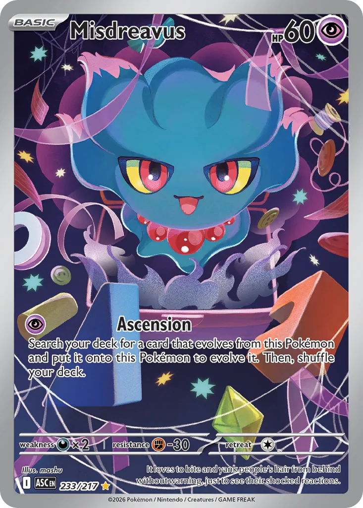 Misdreavus (ASC 233) – Ascended Heroes – Normal
