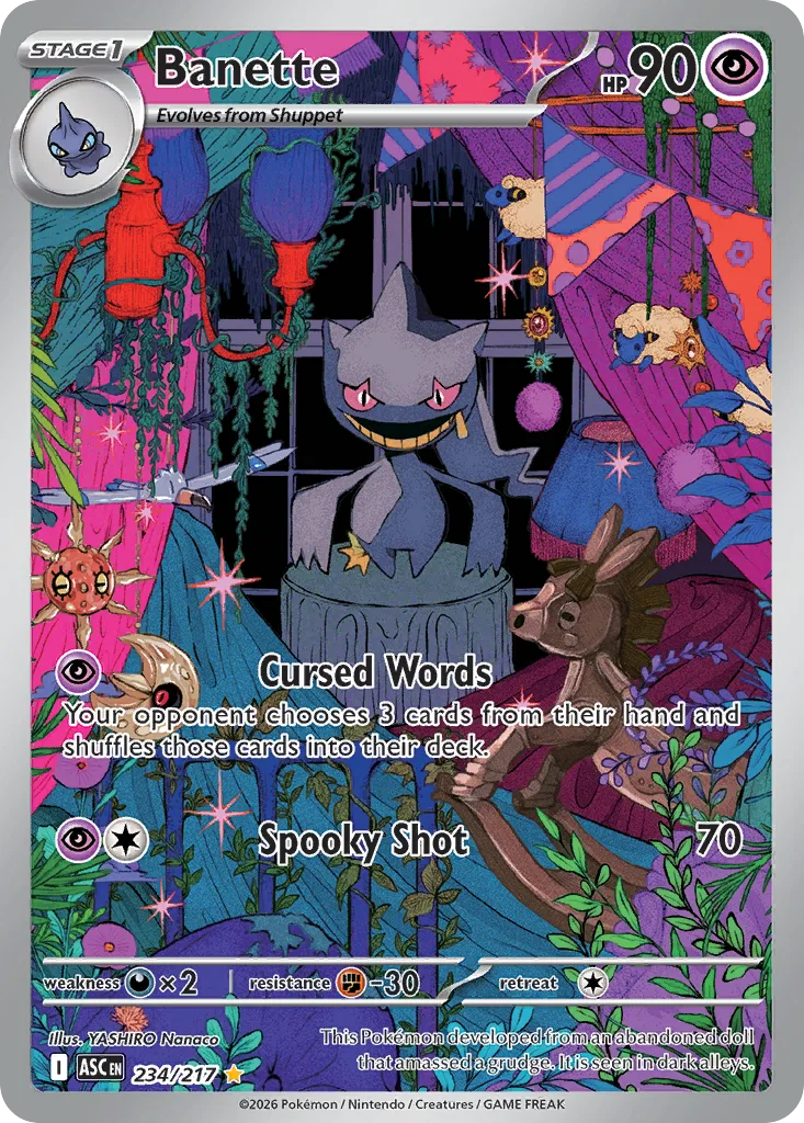 Banette (ASC 234) – Ascended Heroes – Normal