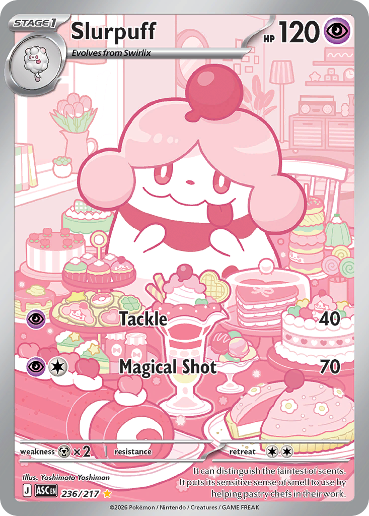 Slurpuff (ASC 236) – Ascended Heroes – Normal