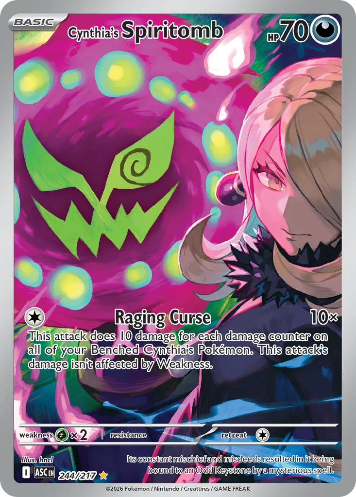 Cynthia's Spiritomb (ASC 244) – Ascended Heroes – Normal