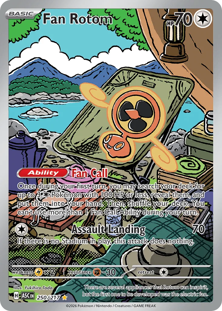 Fan Rotom (ASC 250) – Ascended Heroes – Normal