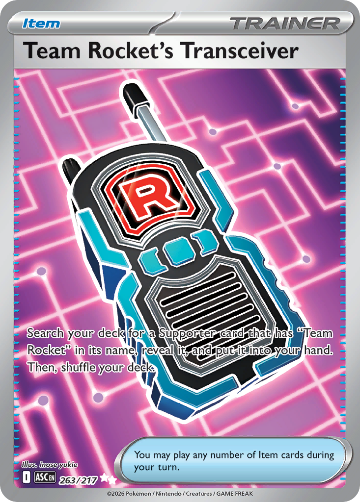 Team Rocket's Transceiver (ASC 263) – Ascended Heroes – Normal