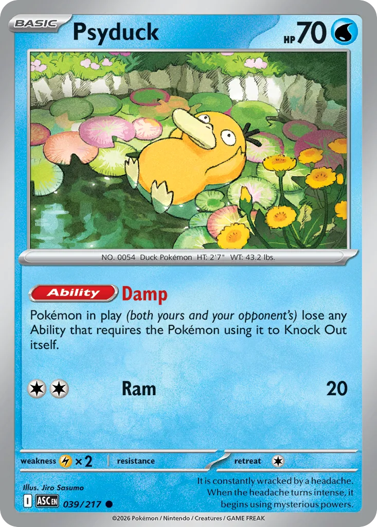 Psyduck (ASC 039) – Ascended Heroes – Normal