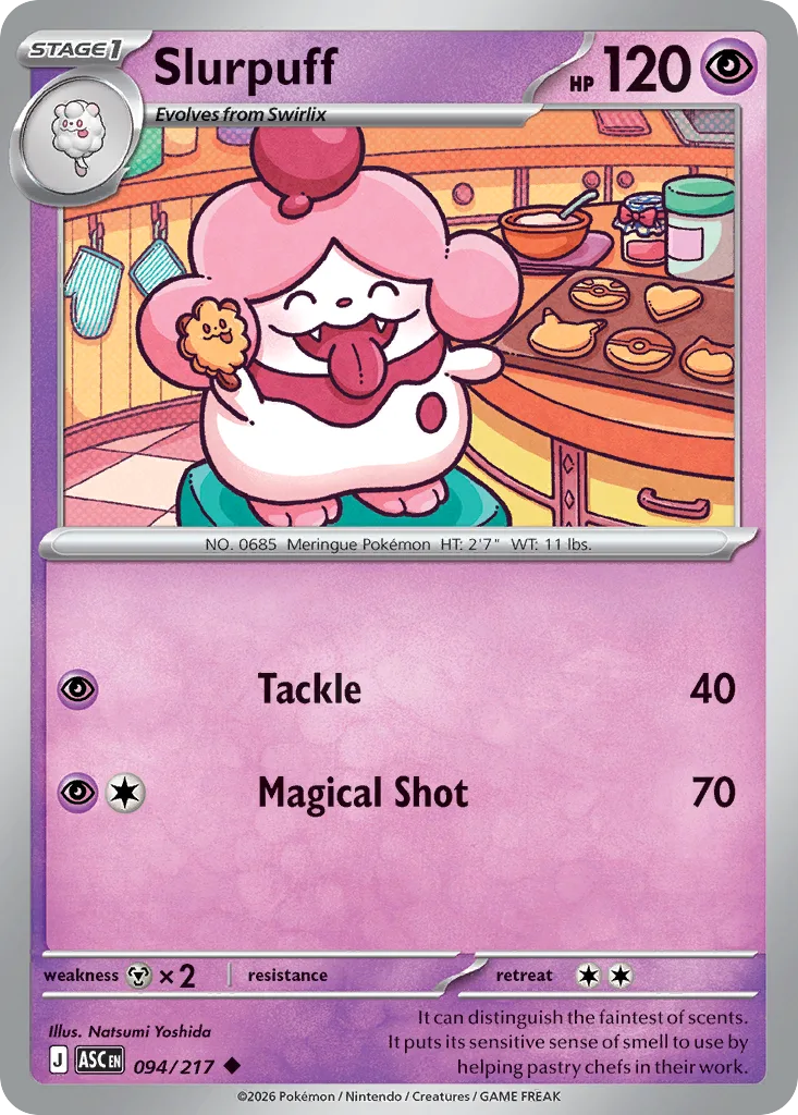 Slurpuff (ASC 094) – Ascended Heroes – Normal