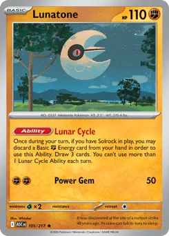 Lunatone - Holo