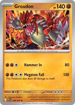 Groudon - Holo