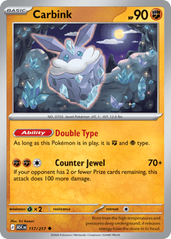 Carbink - Reverse Holo - Ball Pattern – Ascended Heroes – Reverse Holo