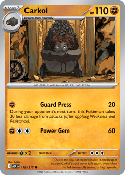 Carkol - Reverse Holo - Energy Pattern – Ascended Heroes – Reverse Holo