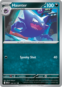 Haunter - Reverse Holo - Energy Pattern – Ascended Heroes – Reverse Holo